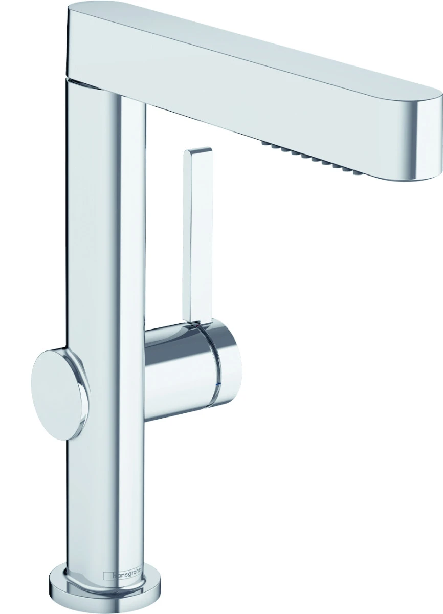 Hansgrohe Finoris Einhebel-Waschtischmischer 230 mit Ausziehbrause | Push-Open