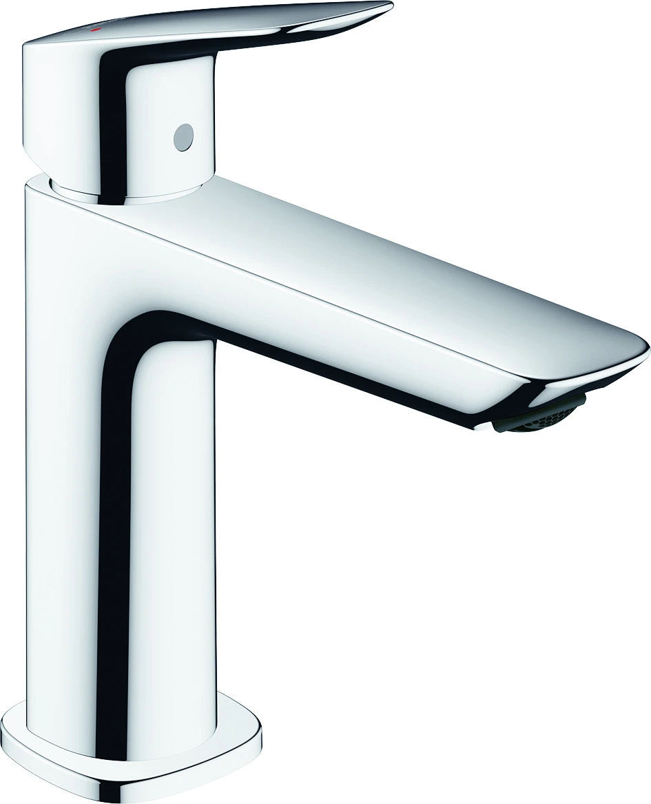 Hansgrohe Logis Einhebel-Waschtischmischer 110 Fine | Push-Open Ablaufgarnitur
