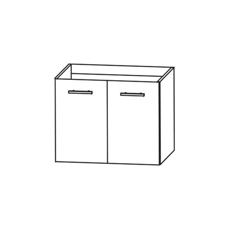 Laguna Waschtischunterschrank | 2 Türen | Höhe 480 mm