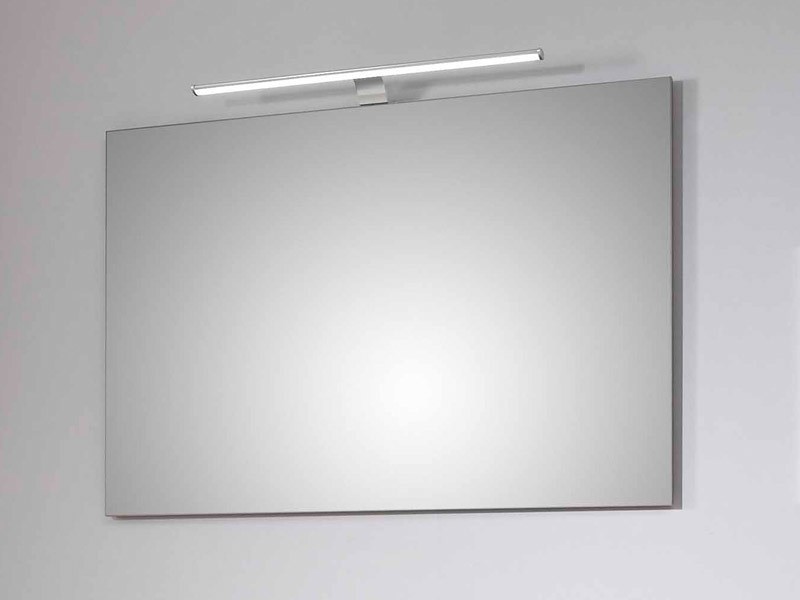 Pelipal Serie 6110 Flächenspiegel mit LED-Aufsatzleuchte