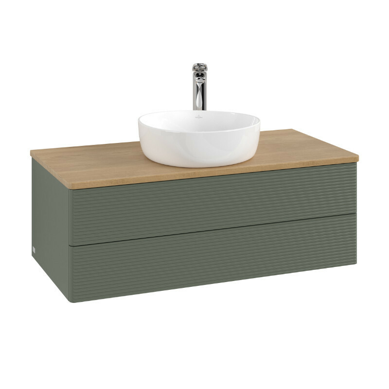 Villeroy & Boch Antao Waschtischunterschrank für Aufsatzbecken | 2 Auszüge | 1000 mm