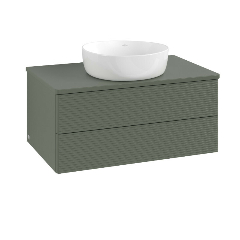 Villeroy & Boch Antao Waschtischunterschrank für Aufsatzbecken | 2 Auszüge | 800 mm
