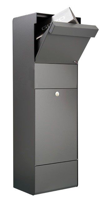 ALLUX Grundform Design Paket-Briefkasten 1100x345x280 mm
