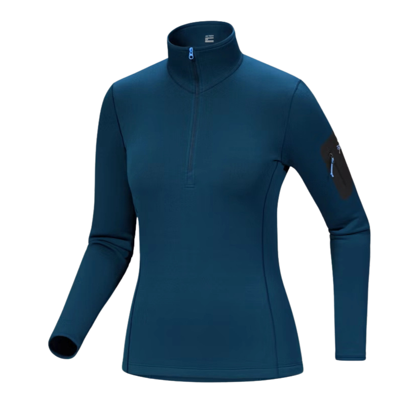 Damen Baselayer Kyanite Zipkragen