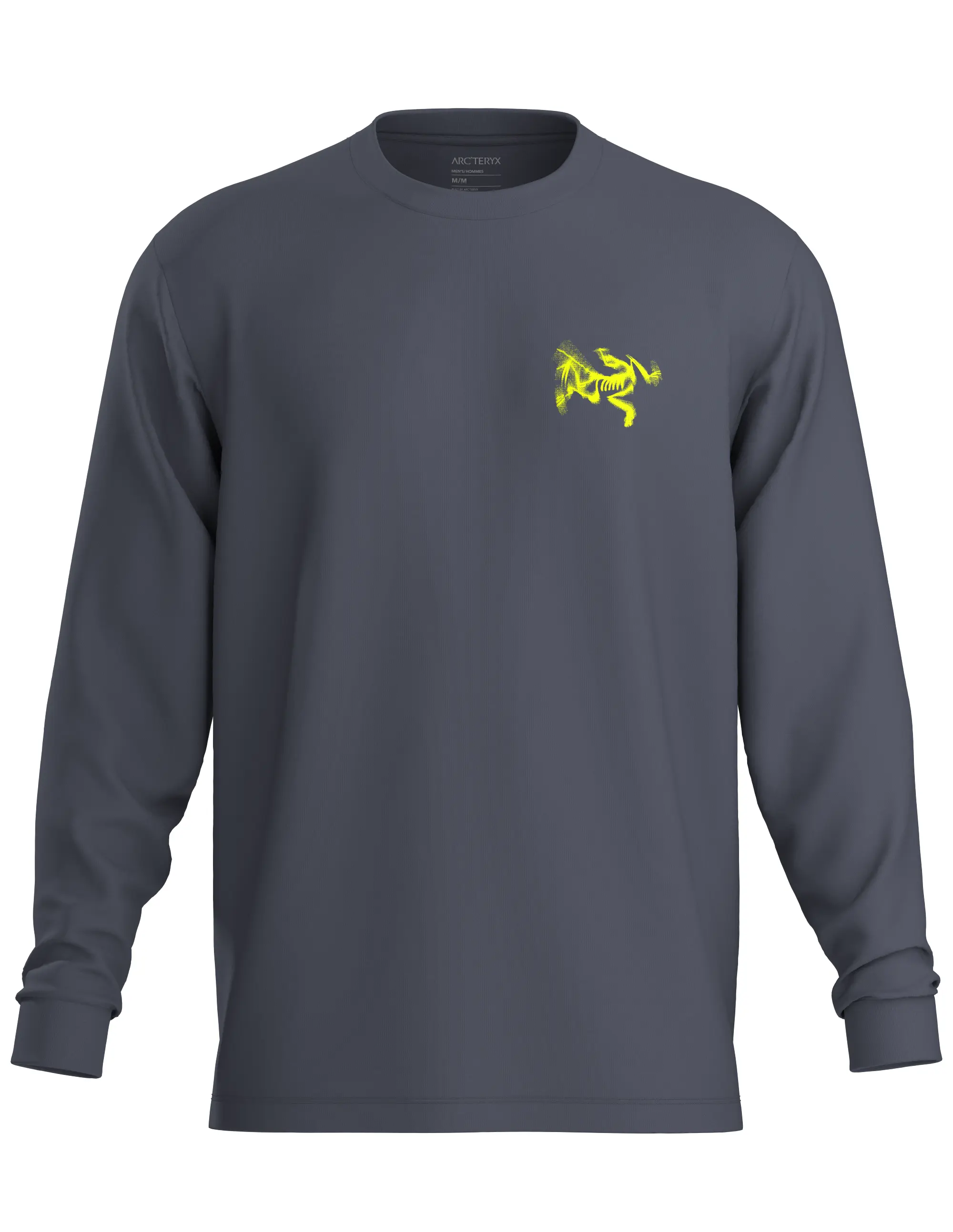 Herren Longsleeve Kragg SL Cotton Bird Tile