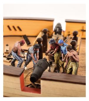 Figurenset Kanoniere 1:48