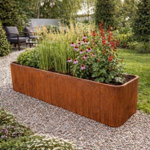 Badeko Pflanzeinfassung ,,Riva 1800“ in Edelrostoptik