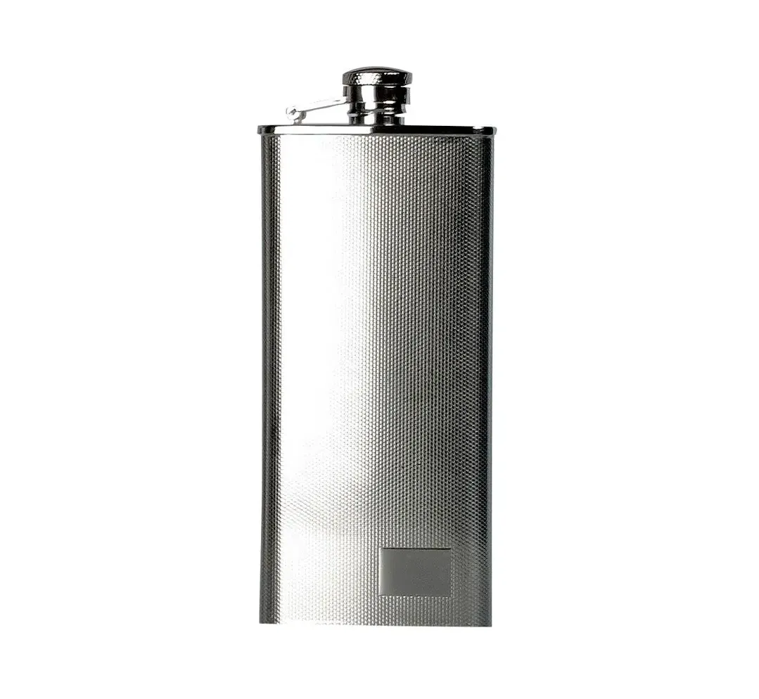 Edelstahl-Flachmann matt 150ml
