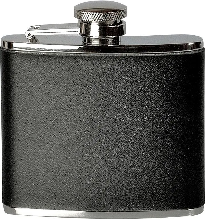 Kunstleder-Flachmann 120 ml