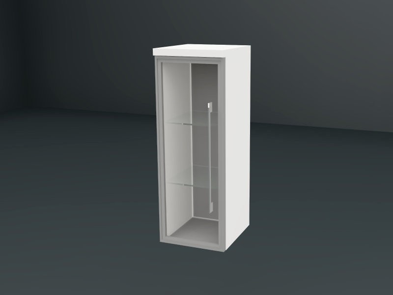 b·collection b·brace Highboard | 1 Rauchglastür