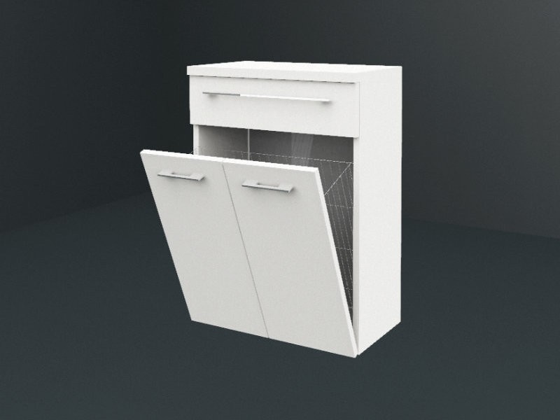 b·collection b·brace Highboard XXL | 1 Schubkasten | 1 Wäschekippe