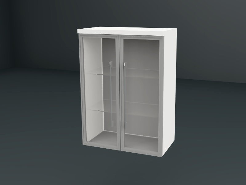 b·collection b·brace Highboard XXL | 2 Rauchglastüren