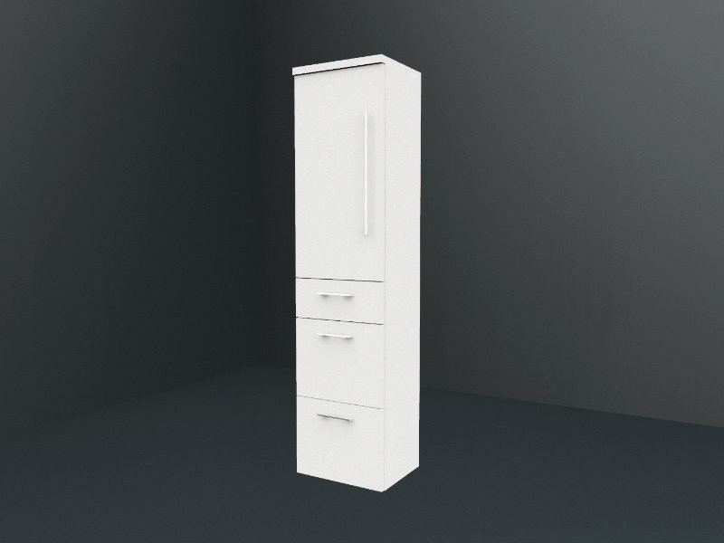 b·collection b·brace Hochschrank | 1 Tür | 1 Schubkasten | 2 Auszüge