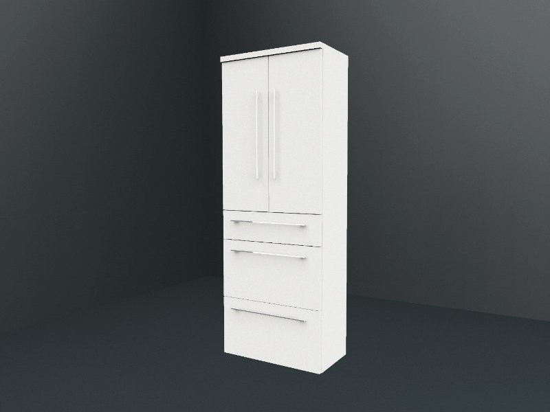 b·collection b·brace Hochschrank XXL | 2 Türen | 1 Schubkasten | 2 Auszüge