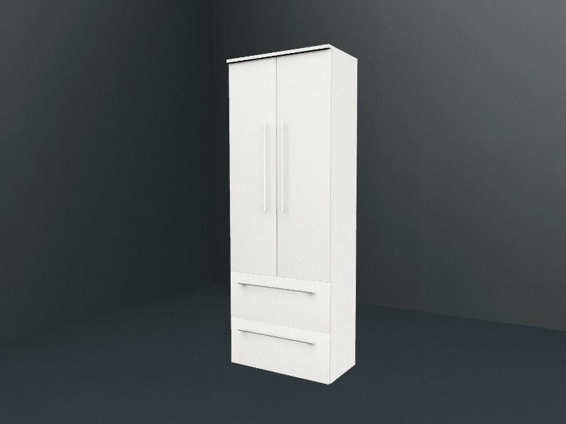 b·collection b·brace Hochschrank XXL | 2 Türen | 2 Auszüge
