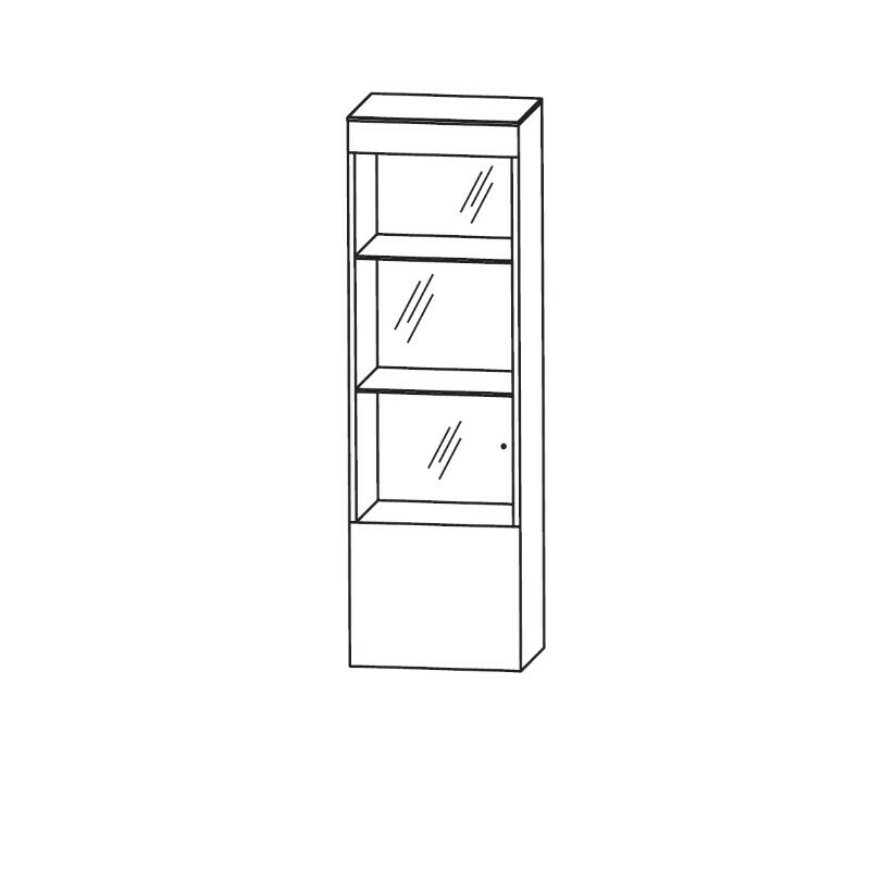 b·collection b·brace Mittelschrank | Vitrine