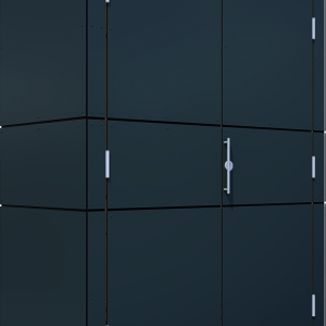Bertilo HPL Geräteschrank Terrace High – 6 mm
