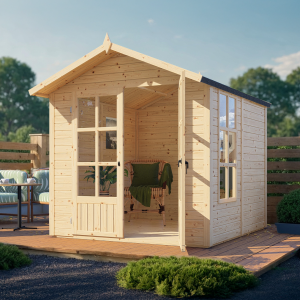 Bertilo Element-Gartenhaus Melrose – 19 mm