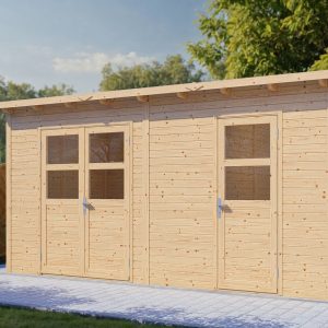 Bertilo Element-Gartenhaus Laisholm 2 – 19 mm