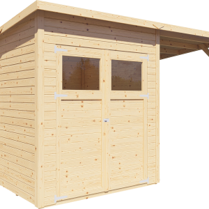 Bertilo Element-Gartenhaus Amrum 2/3/4 Plus – 14 mm Bertilo Element-Gartenhaus Amrum 2/3/4 Plus – 14 mm