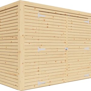 Bertilo Element- Fahrradgarage/Geräteschrank – 18 mm Bertilo Element- Fahrradgarage/Geräteschrank – 18 mm