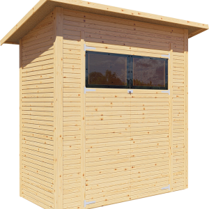 Bertilo Element-Gartenhaus Pent Modern 1 – 18 mm