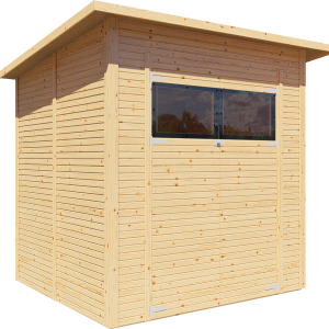 Bertilo Element-Gartenhaus Pent Modern 3 – 18 mm