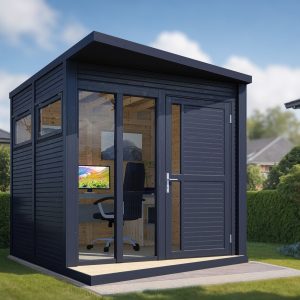 Bertilo Element-Gartenhaus Concept Office – 18 mm Bertilo Element-Gartenhaus Concept Office – 18 mm