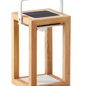 BEST-LIGHT Solarleuchte, Teak – Auslaufartikel