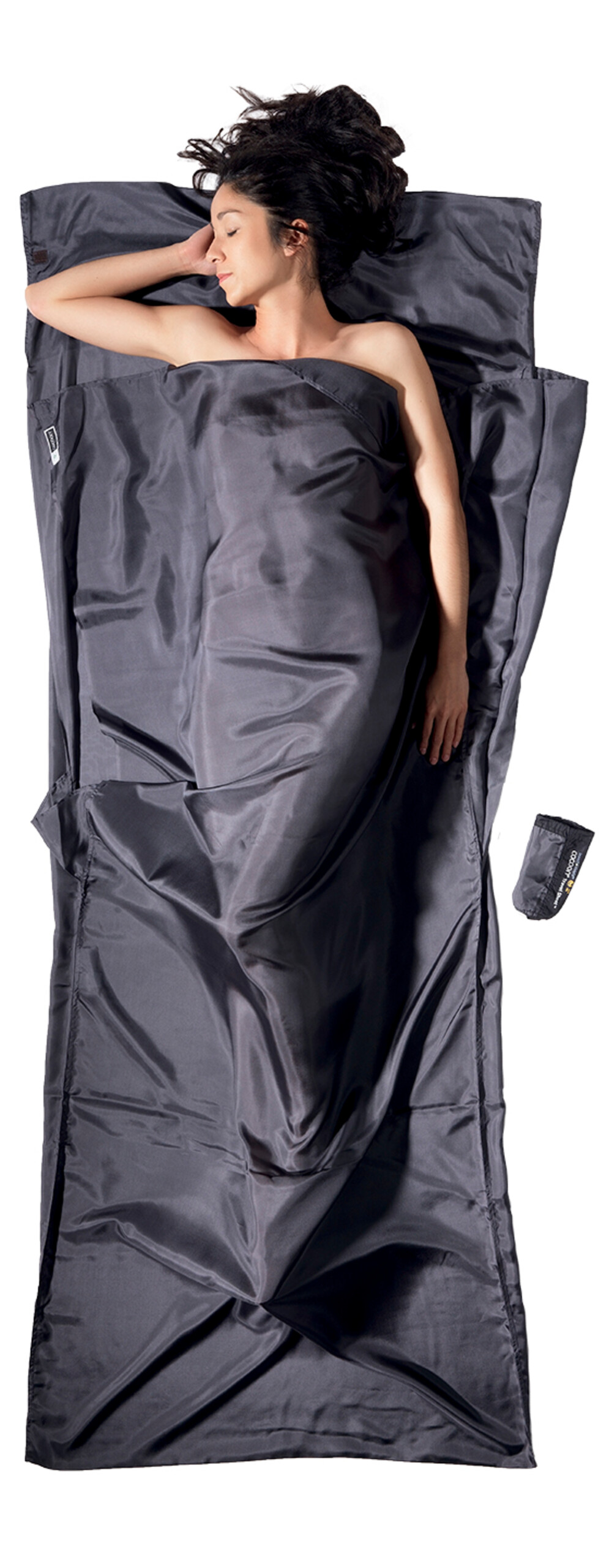 Hüttenschlafsack Insect Shield Travel Sheet Seide