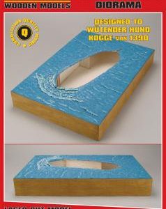 Wasser Diorama für Wütenden Hund