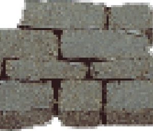 Muro irreg negro 300 Stk