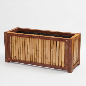 BambusBASIS Hochbeet – Profile Corten