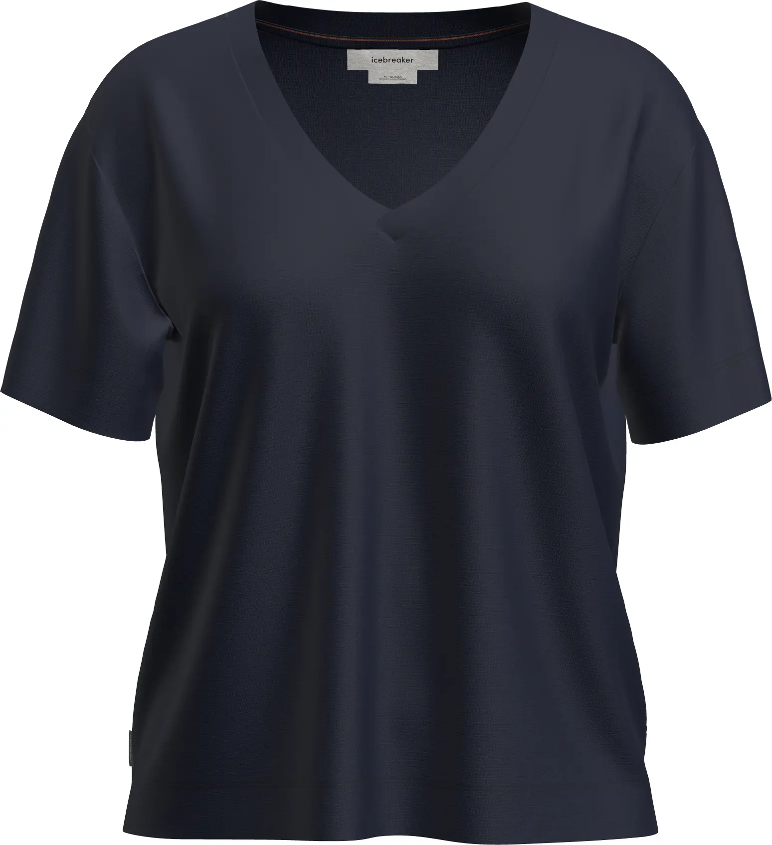 Damen Merino T-Shirt mit V-Ausschnitt 150 Tech Lite Relaxed