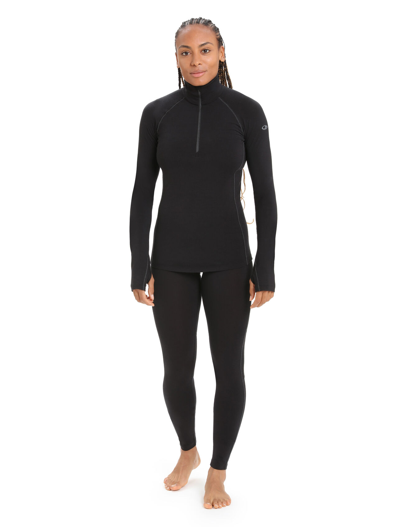 Damen Thermoleggings W BodyfitZone Merino 200 Zone