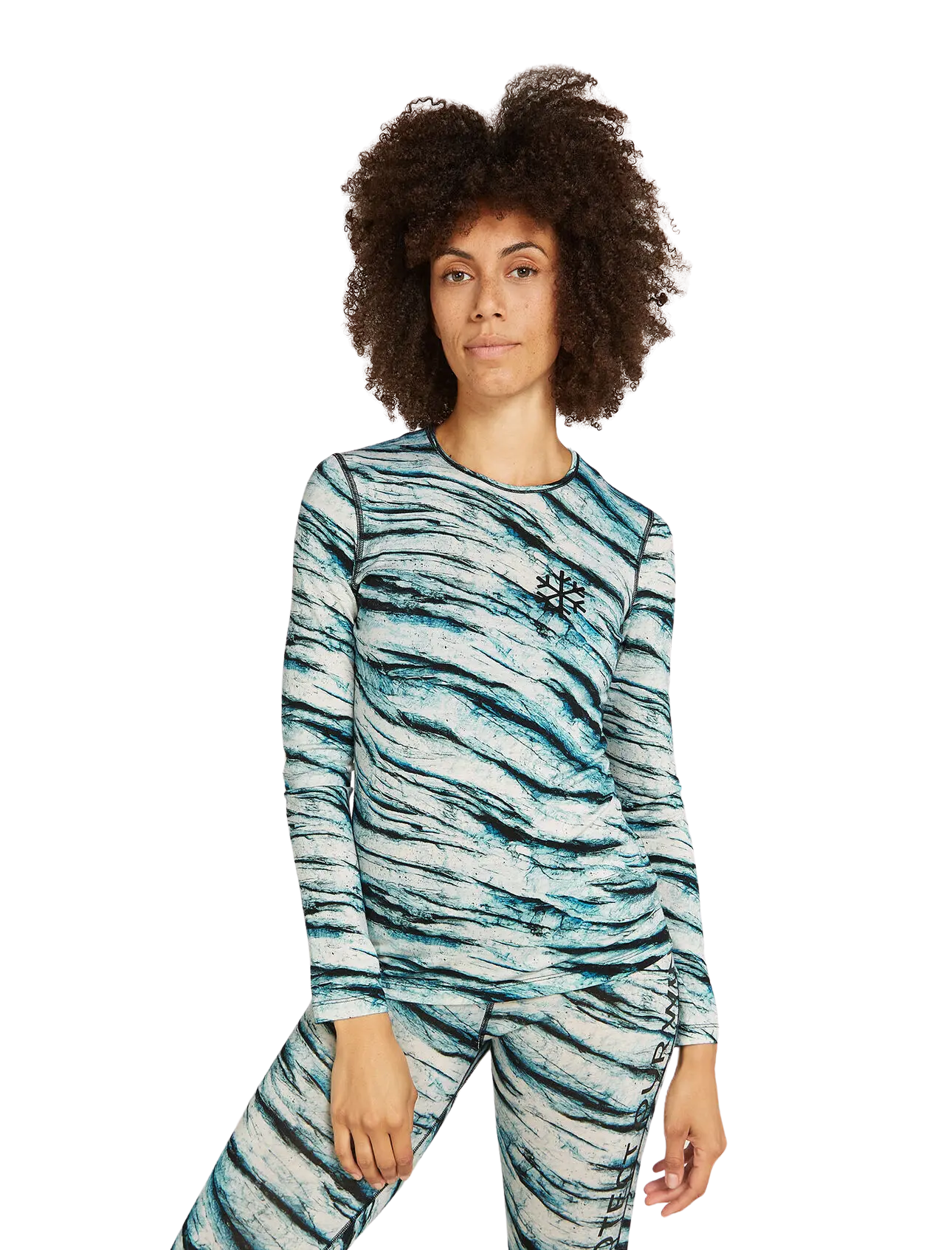 Damen Therom-Langarmshirt Merino 200 Oasis Protect Our Winters