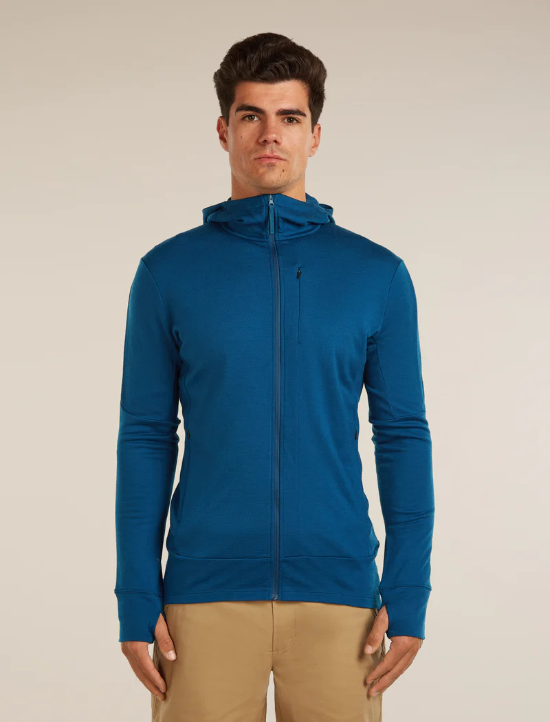 Herren Merinojacke Merino 260 Quantum LS Zip Hoodie