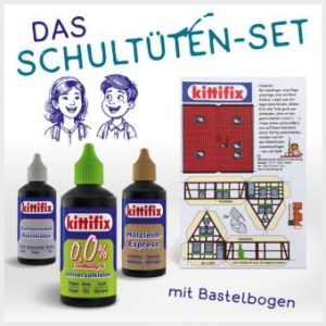 Kittifix Schultütenset 4-teilig incl. Bastelbogen