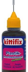 Kittifix Plastik Modellbauklebstoff Express – 26 g Flasche