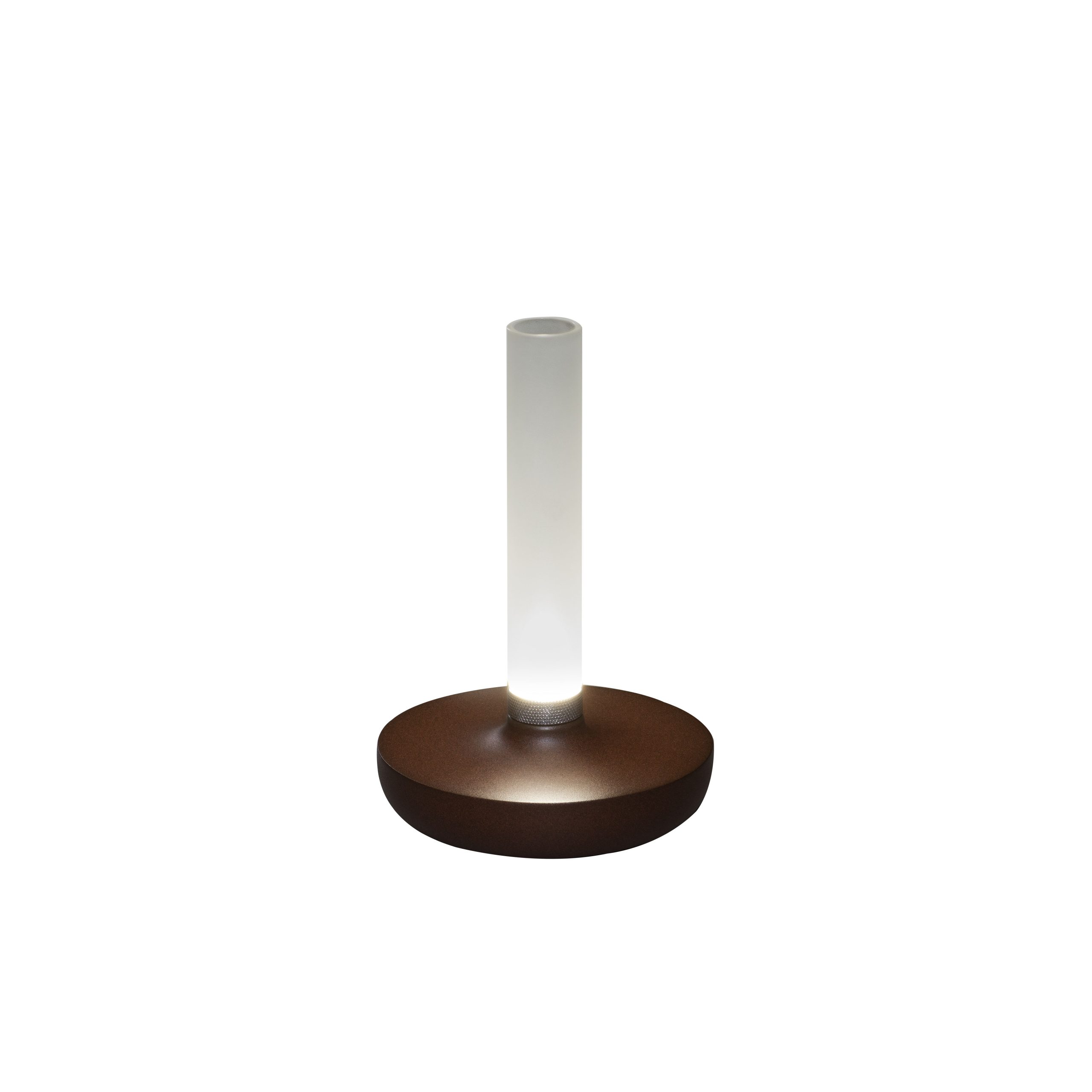 Konstsmide Biarritz USB-Tischleuchte rost, 1800/2700/4000K, dimmbar