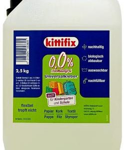 Kittfix 0,0% Lösemittelfrei Universalkleber 2500g Kittfix 0,0% Lösemittelfrei Universalkleber 2500g