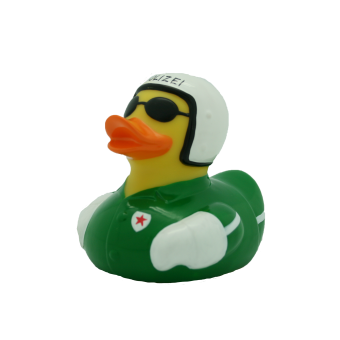 Motorradpolizei Ente - design by LILALU