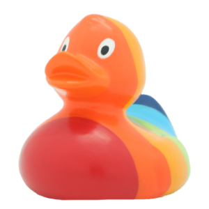 LILALU Regenbogen Ente – design by LILALU