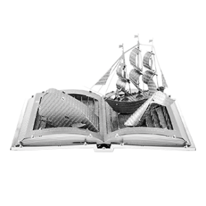 Moby Dick Book Sculpture