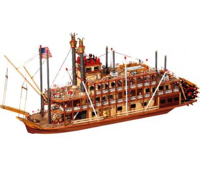 Mississippi 1:80 Schiffsbausatz