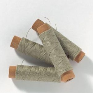 Baumwollfaden ungebleicht 2 Rollen 0.5mm x 10m