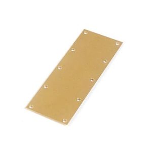Messing Platte 47x16x0,3 mm