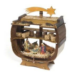 Nautische Weihnachtskrippe