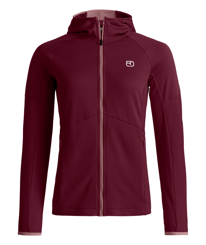 Damen Fleecejacke FLEECE LIGHT GRID HOODY
