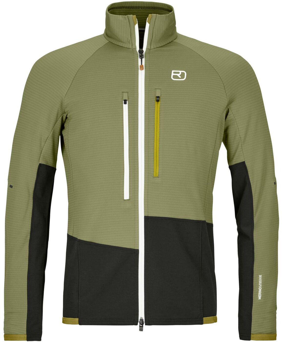 Herren Fleece-Jacke Fleece Rib Jacket